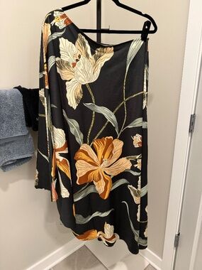 alice and olivia breslin corset midi dress The button Inclusive fashion Color:Cocoa Baroque Floral UO Angelica Lace Corset
